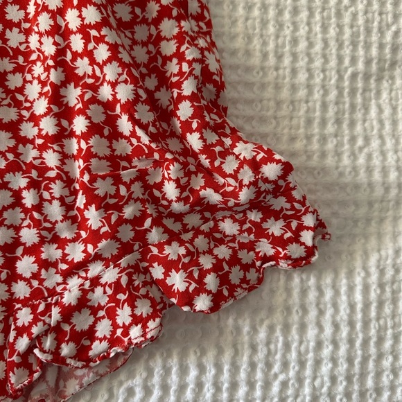 H&M Red Floral Romper - Picture 5 of 7